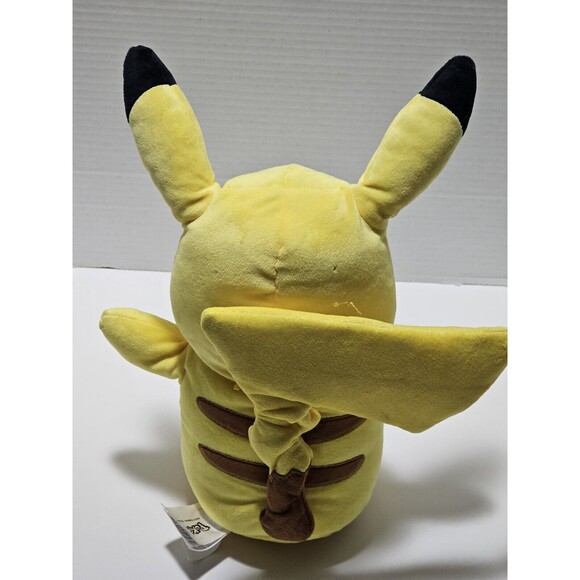 Pikachu Official Pokemon My Friend Tomy 2021 Talking & Light Up Cheeks Plush Toy - Picture 3 of 12